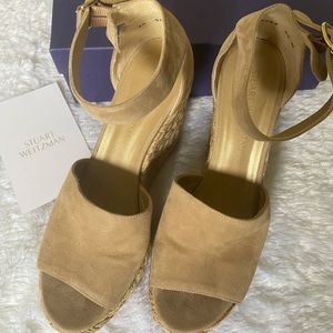 Stuart Weitzman Sohojute Platform Wedge Sandal